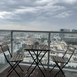 IKEA TÄRNÖ Outdoor Folding Table & 2 Chairs Set