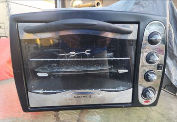 Euro Pro JO287 Convention Toaster Oven TESTED WORKS!!