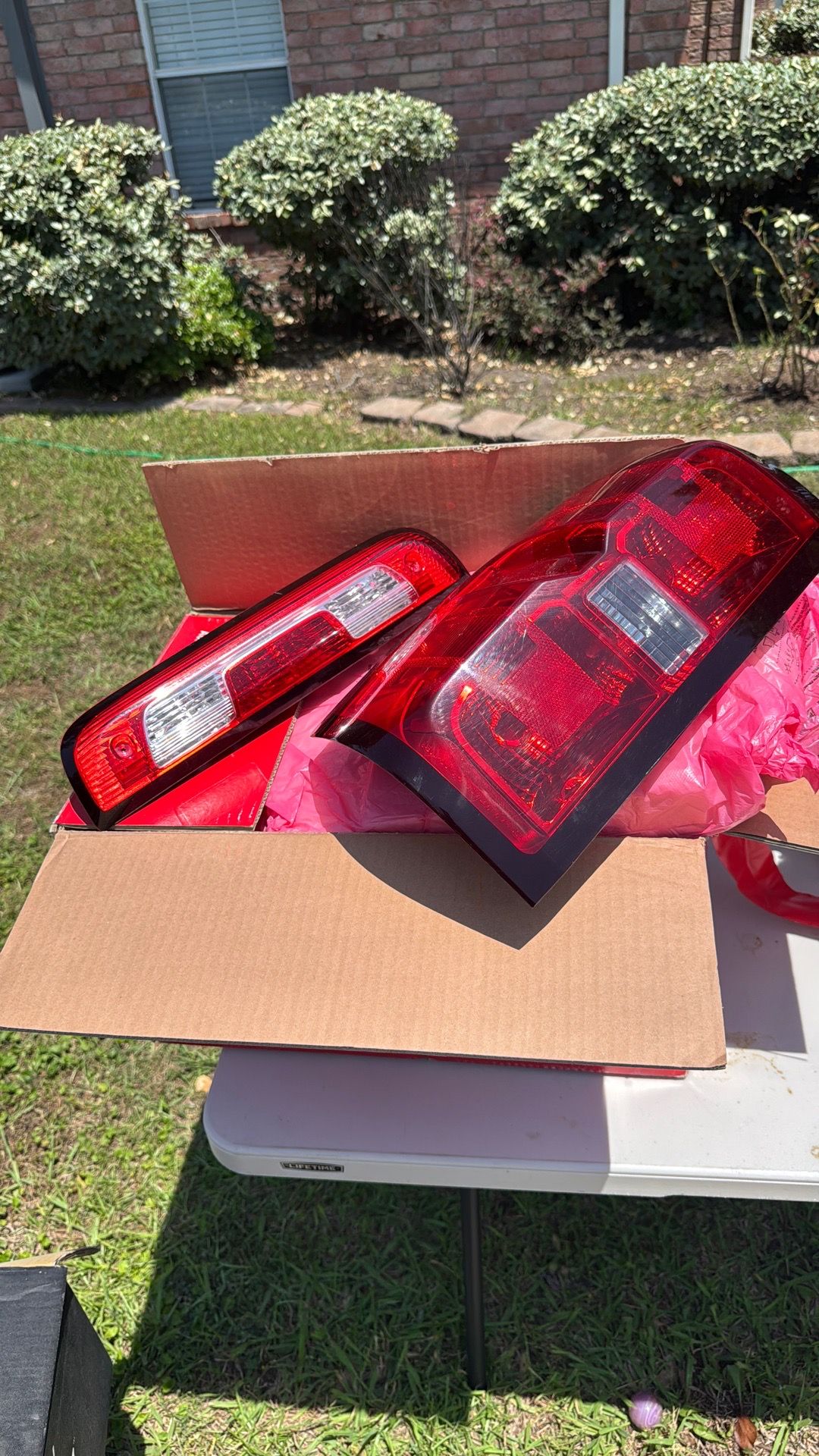Luces traceras Chevy 2014