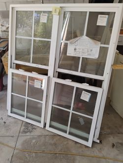 Windows 56" X 59.5" New