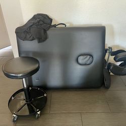 Tattoo, Beauty Spa Bed, Cover and Chair