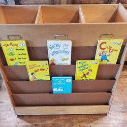 Lakeshore Learning Double Sided Mobile Bookshelf