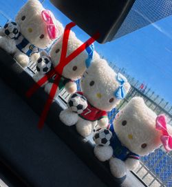 Hello Kitty FIFA Plushies