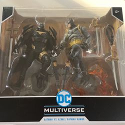 McFarlane Toys - Batman Vs Azrael Batman Armor Action Figure Set