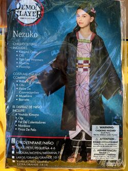 Demon Slayer Nezuko Child Costume Size Small