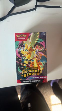 Pokemon TCG Ascended heroes booster bundle brand new!
