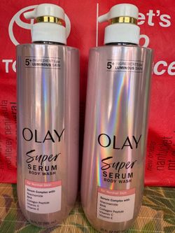 Olay super serum body wash - for normal skin