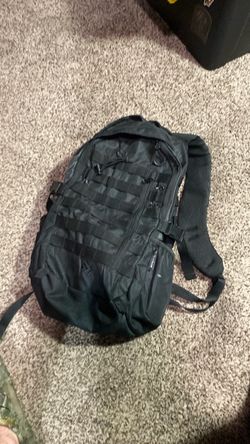 Black backpack