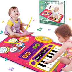 2 in 1 Toddler Music Mat w/ Keyboard & Drum - BRAND NEW