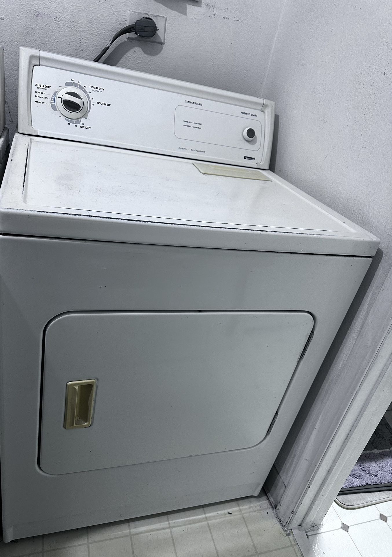 Kenmore Heavy Duty Extra Large Capacity Dryer