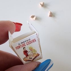 Dollhouse ᴹⁱⁿⁱᵃᵗᵘʳᵉ Fortune Cookies  🥠🥡   Galletas  ᴹⁱⁿⁱᵃᵗᵘʳᵃ 