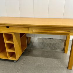 Classic Desk And Media Console