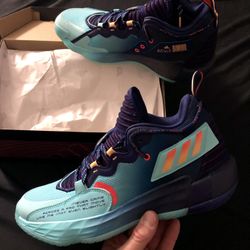 *NEW* Adidas Dame 7 EXTPLY ‘Deep Blue’  Size 10M