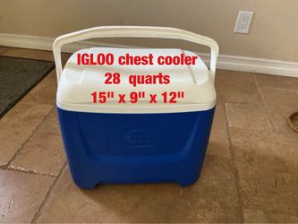 IGLOO  chest  cooler  (28 qts.)  -  $30