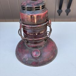 Antique No40 Traffic Card  Lantern 