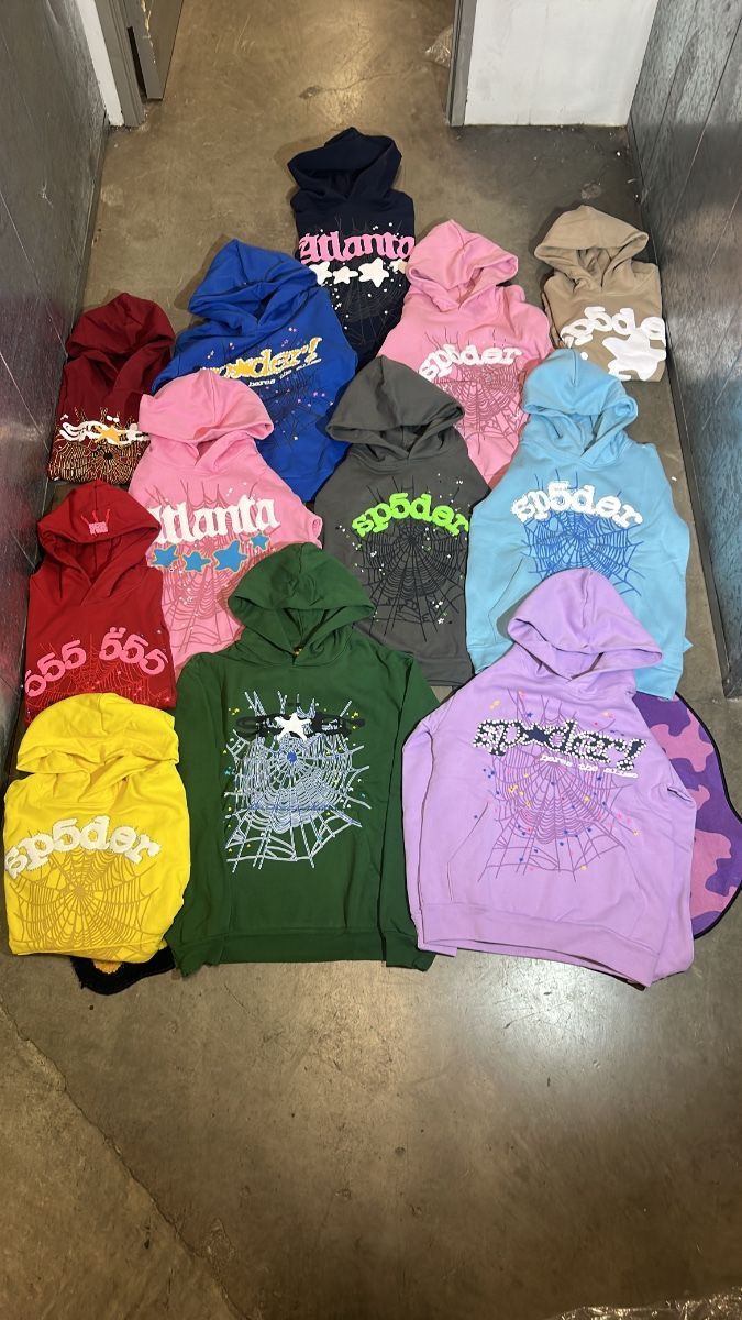 All Colors Spider Hoodie Bulk deal for Cheap