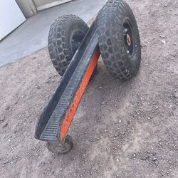 Carro para cargar granito o vidrio