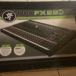 Pro FX22 V2 - 22 channel Mixer And Effects Board