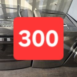 Lg Washer And Dryer Set Electric Topload 