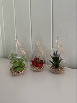 Faux Hanging Plants