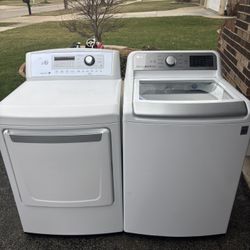 LG Washer And Gas Dryer Set
