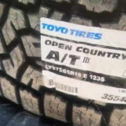 Brand new Toyo Tires
