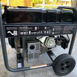 PORTABLE GENERATOR 6250W (8500W start Power):  BRIGGS & STRATTON (almost New)