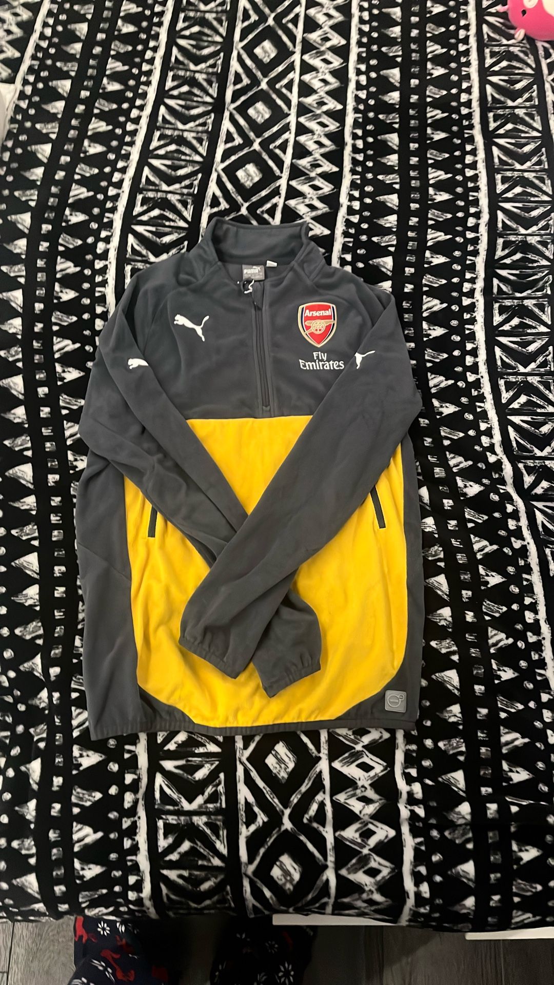 Puma Arsenal long Sleeve 1/4 Zip Training Jacket