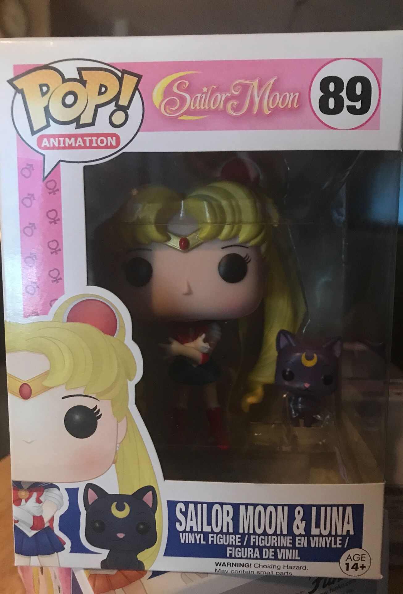 Sailor Moon and Luna Funko POP