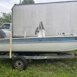Starcraft fiberglass boat 15ft 70 horsepower comes with trailer (pickup in NOLA only) $5000 OBO