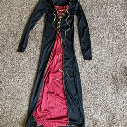 Girls Size Med Vampire Costume 