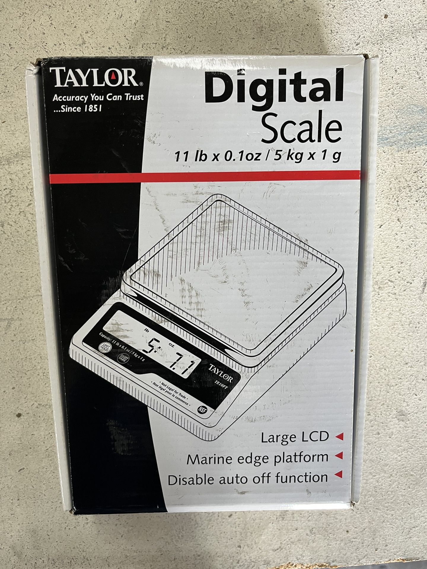 Taylor Bench Digital Scale