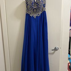 Navy Blue “Prom” Dress 