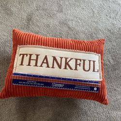 Thankful Throw Pillow 