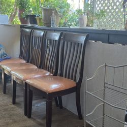 Set De SILLAS Son 4 Buen Estado 