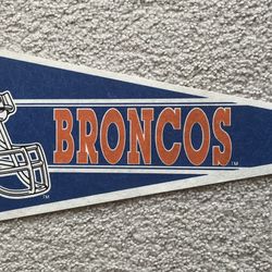 Denver Broncos Pennant!