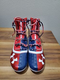 UNDER ARMOUR HIGHLIGHT MC LE FOOTBALL CLEATS 3021191-600 MEN 9.5, 11