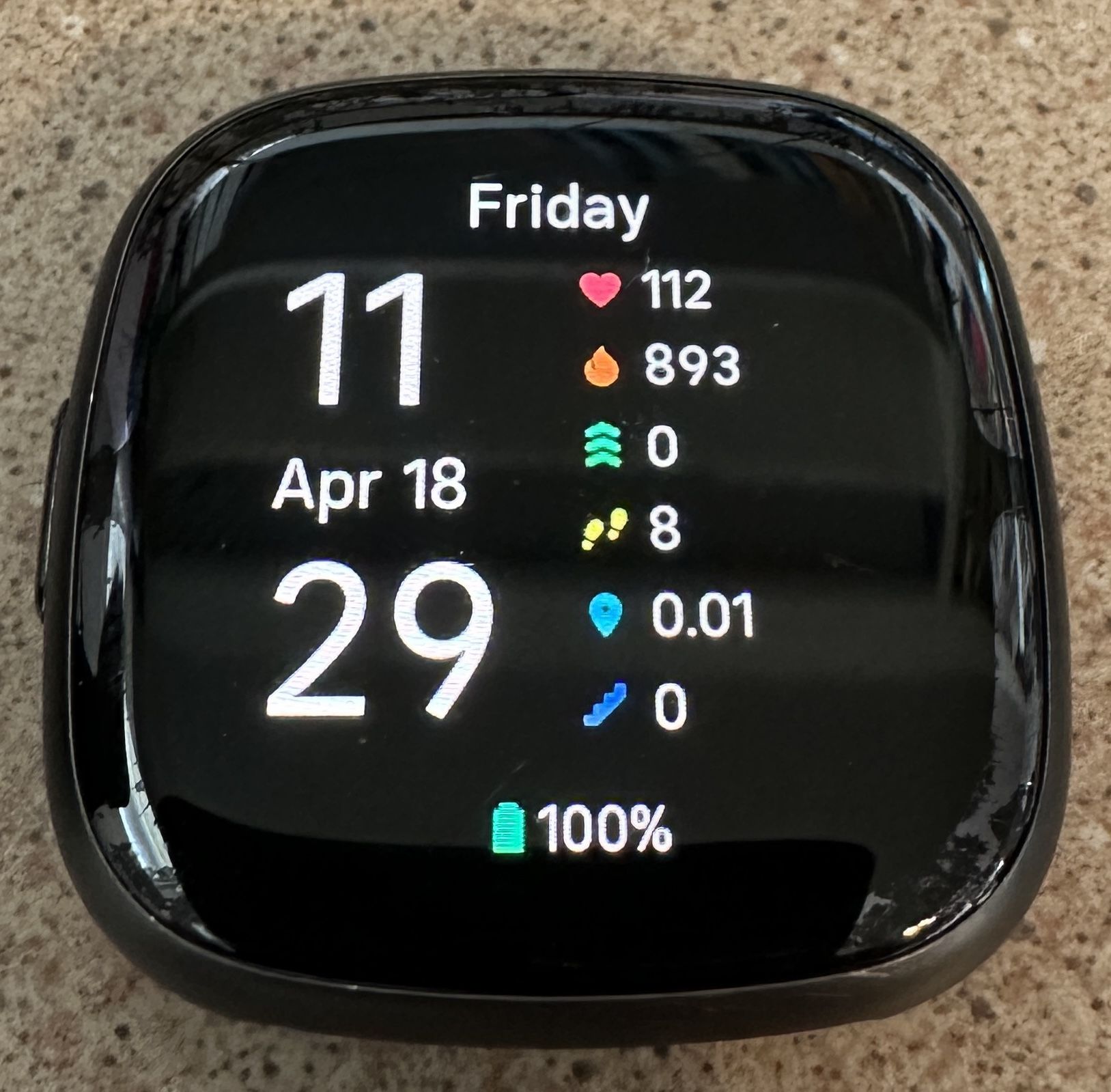 Fitbit Sense 2 with desk and portable Chargers