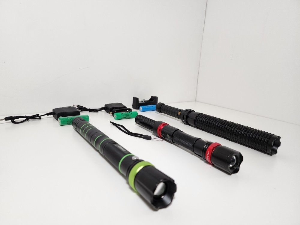 3pcs Skywolfeye Vander Baseball LED Flashlights Lot