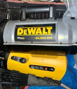 DEWALT 68,000 BTU 20V MAX Cordless Propane Heater – Works Great