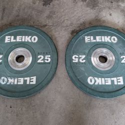 25lb x2 Eleiko Sport Training Plates 