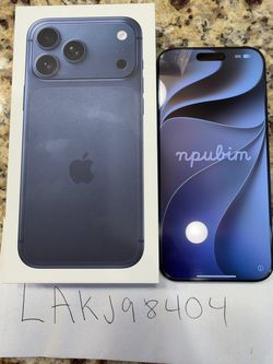 iPhone 17 Pro Max 1 TB Unlocked (Deep Blue) Cash Only, No trades!