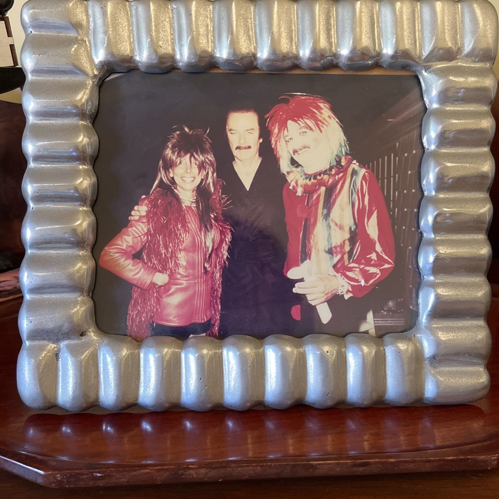 VINTAGE PEWTER FRAME