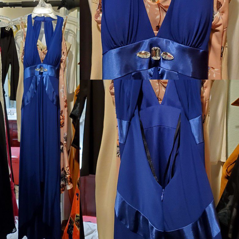 Blue Dress: XS-Small (Petite)