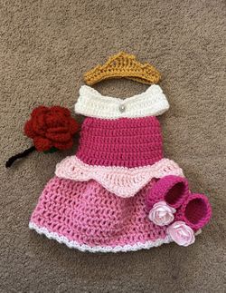 Sleeping Beauty Crochet Dress