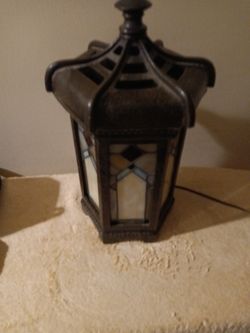 Stain glass lamp