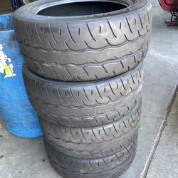 Yokohama ADVAN AD09 Tires Like New! 245 45 17
