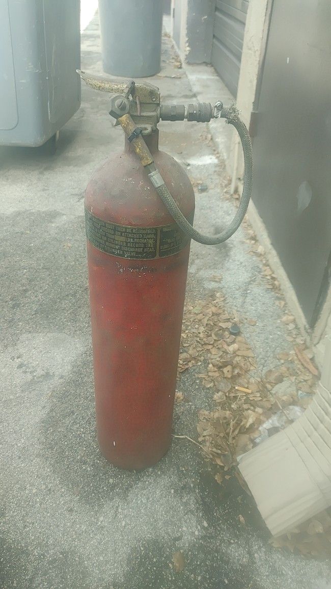 Very Old Tire Extinguisher