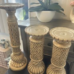 Set Candles Decor 