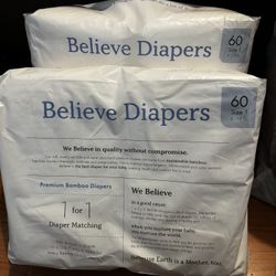 Believe diapers Size 1 